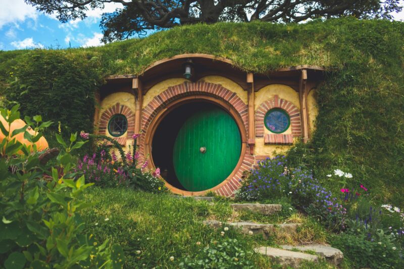 これはHobbiton Movie Setの画像です。